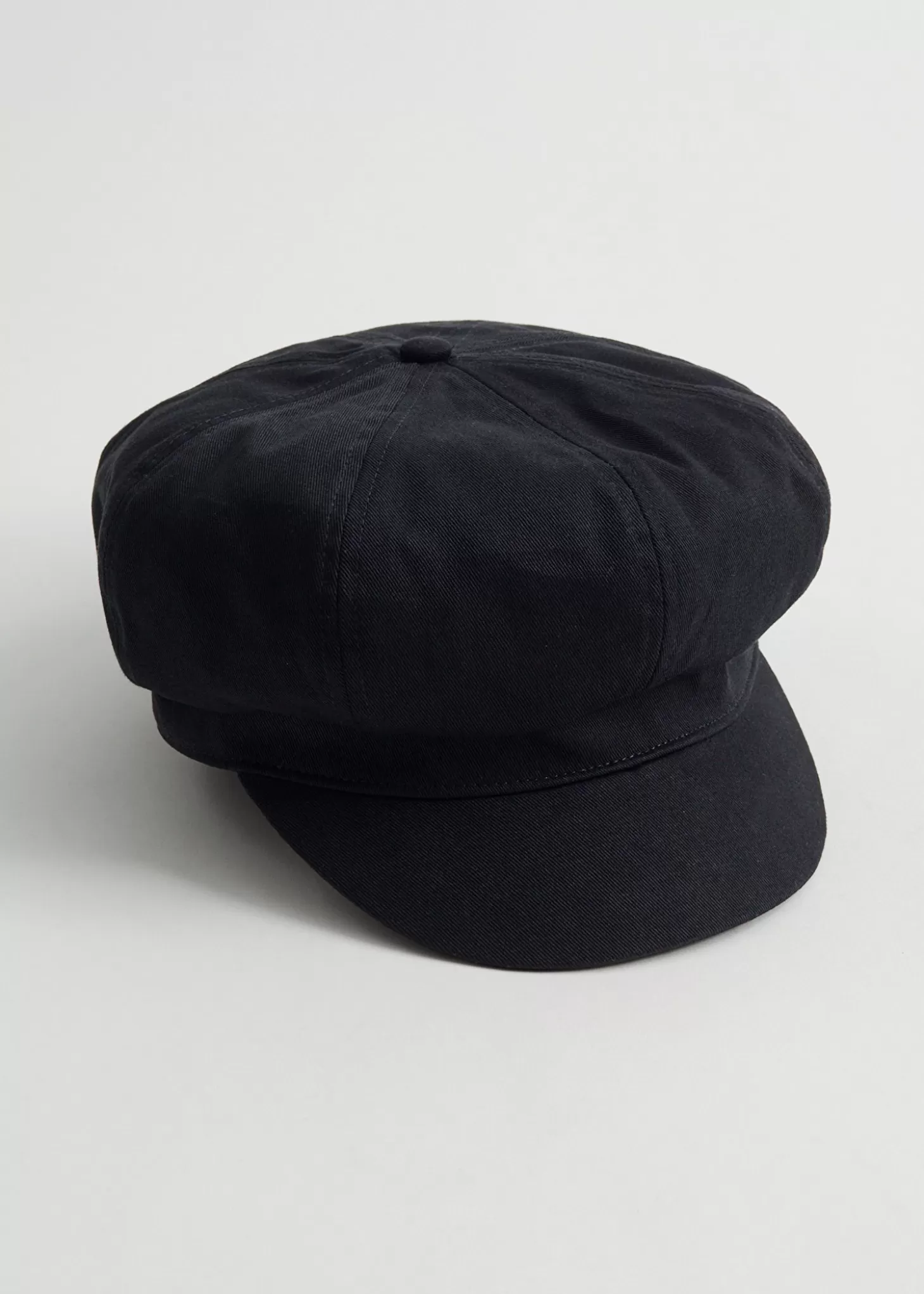 Hodeplagg*& Other Stories Baker Boy Cap Svart