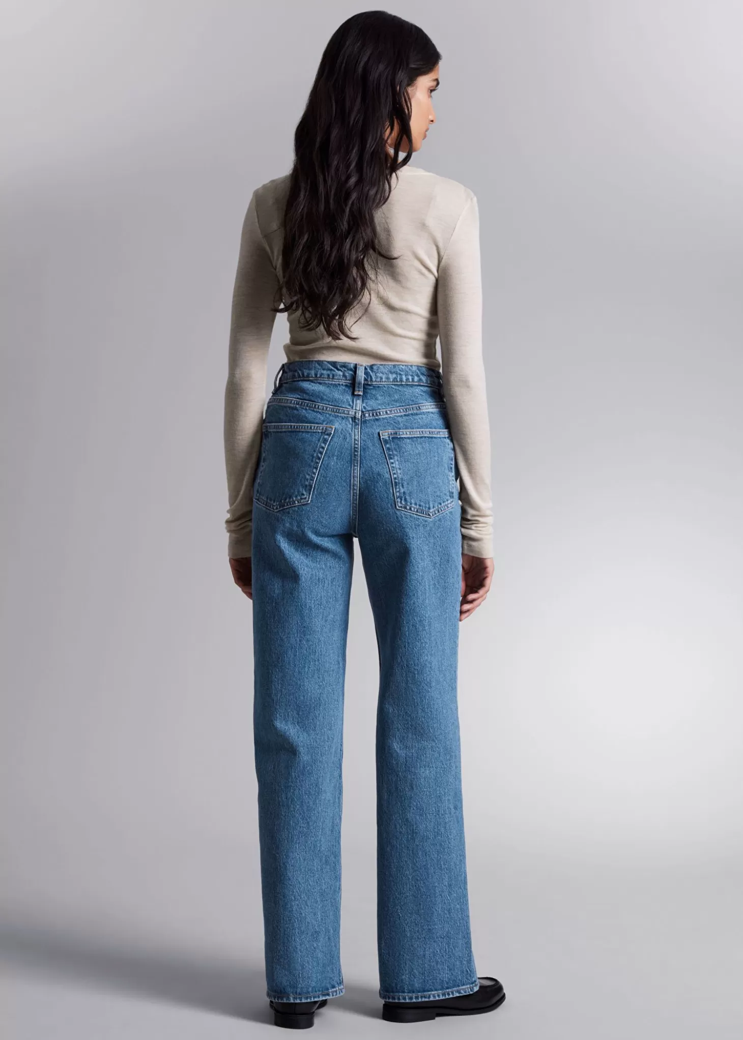 Denim*& Other Stories Brede Jeans Ny Bla