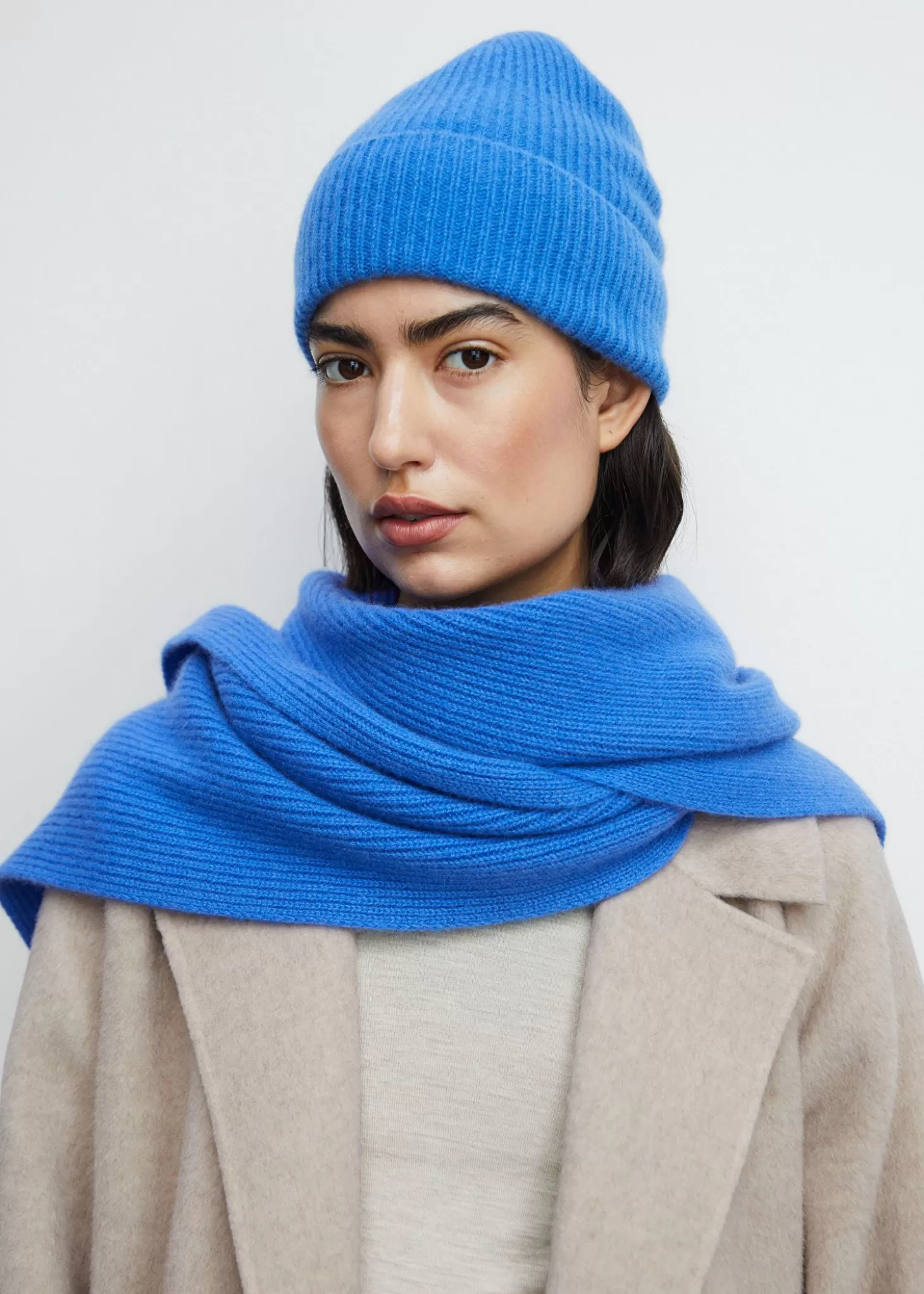 Matchende Sett*& Other Stories Cashmere Beanie Indigo