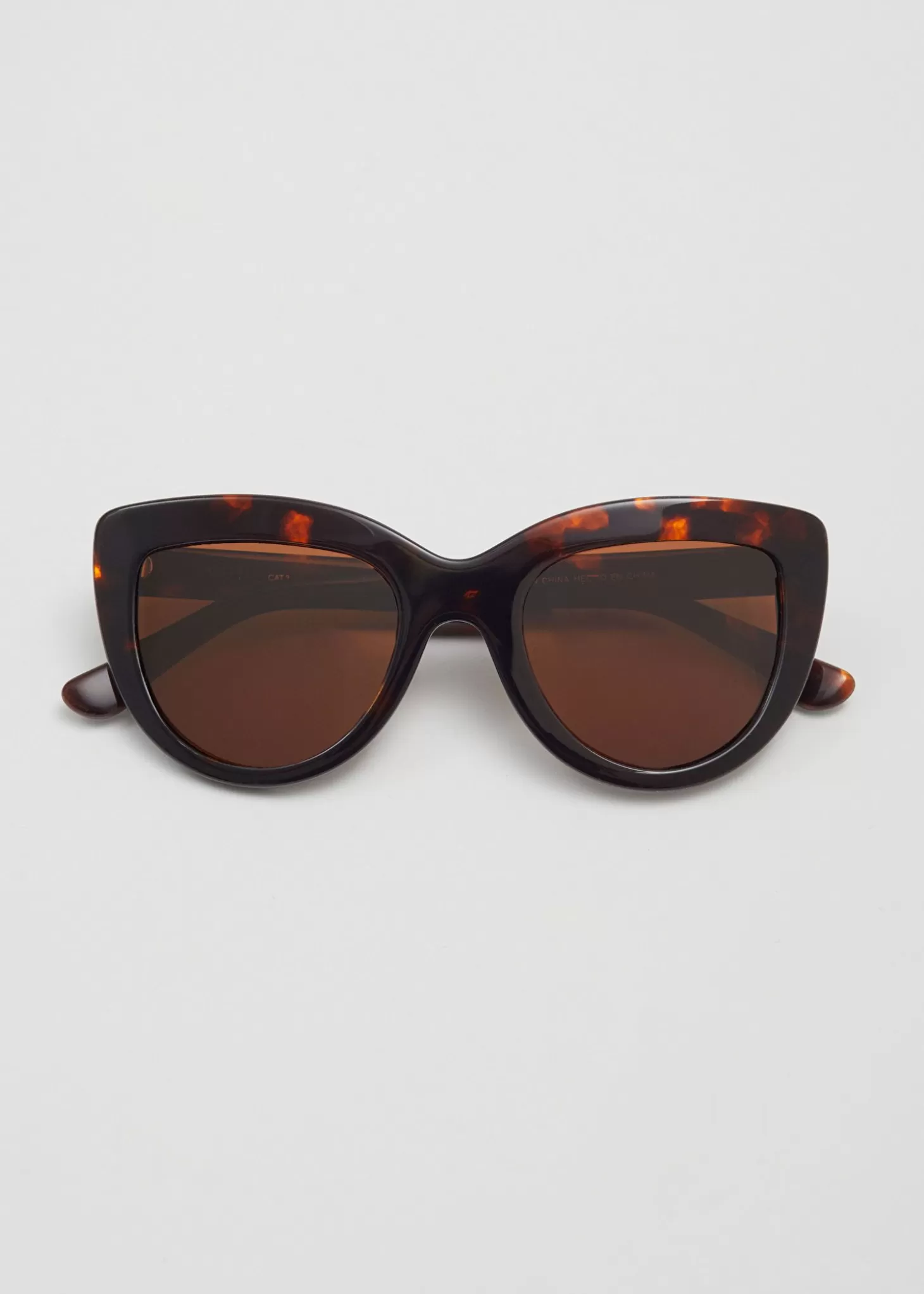 Solbriller*& Other Stories Cat-Eye Acetate Solbriller Brun