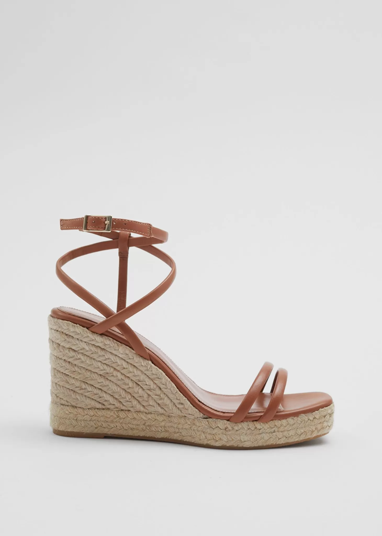 Sandaler Med Hael*& Other Stories Espadrillesandaler I Skinn Brun