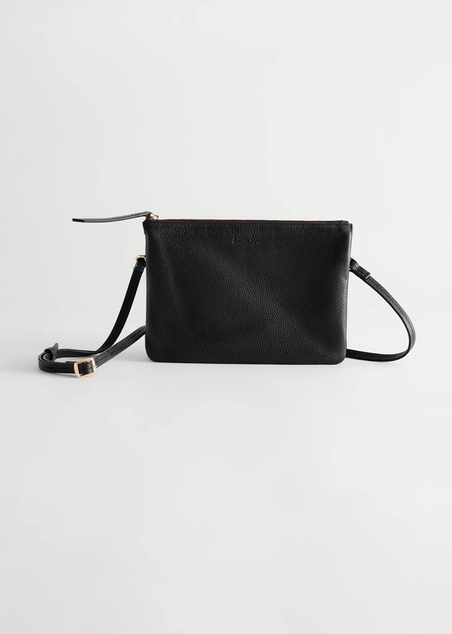 Skulderveske*& Other Stories Liten Crossbody-Veske I Skinn Svart