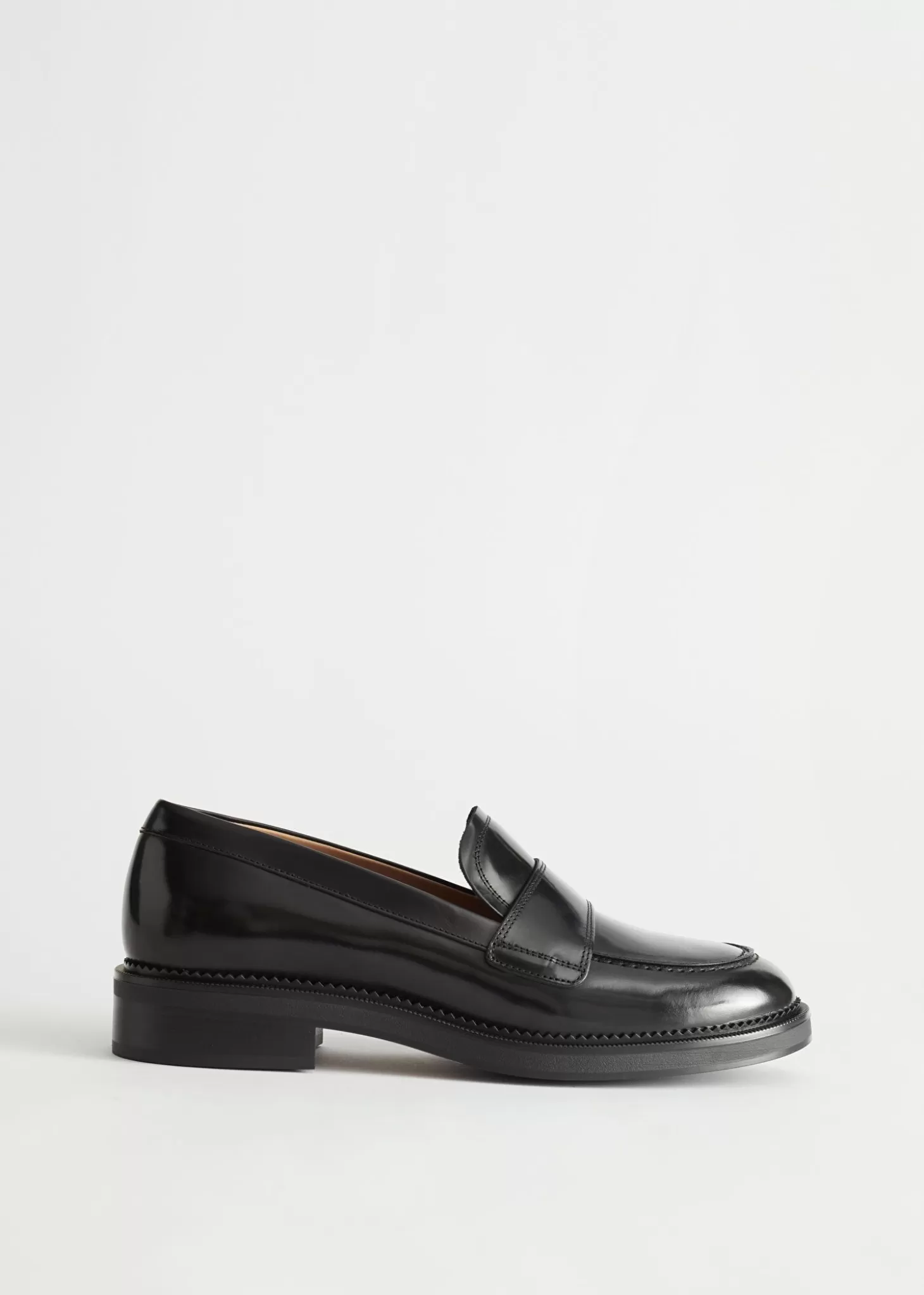 Leiligheter*& Other Stories Penny Loafers I Laer Svart