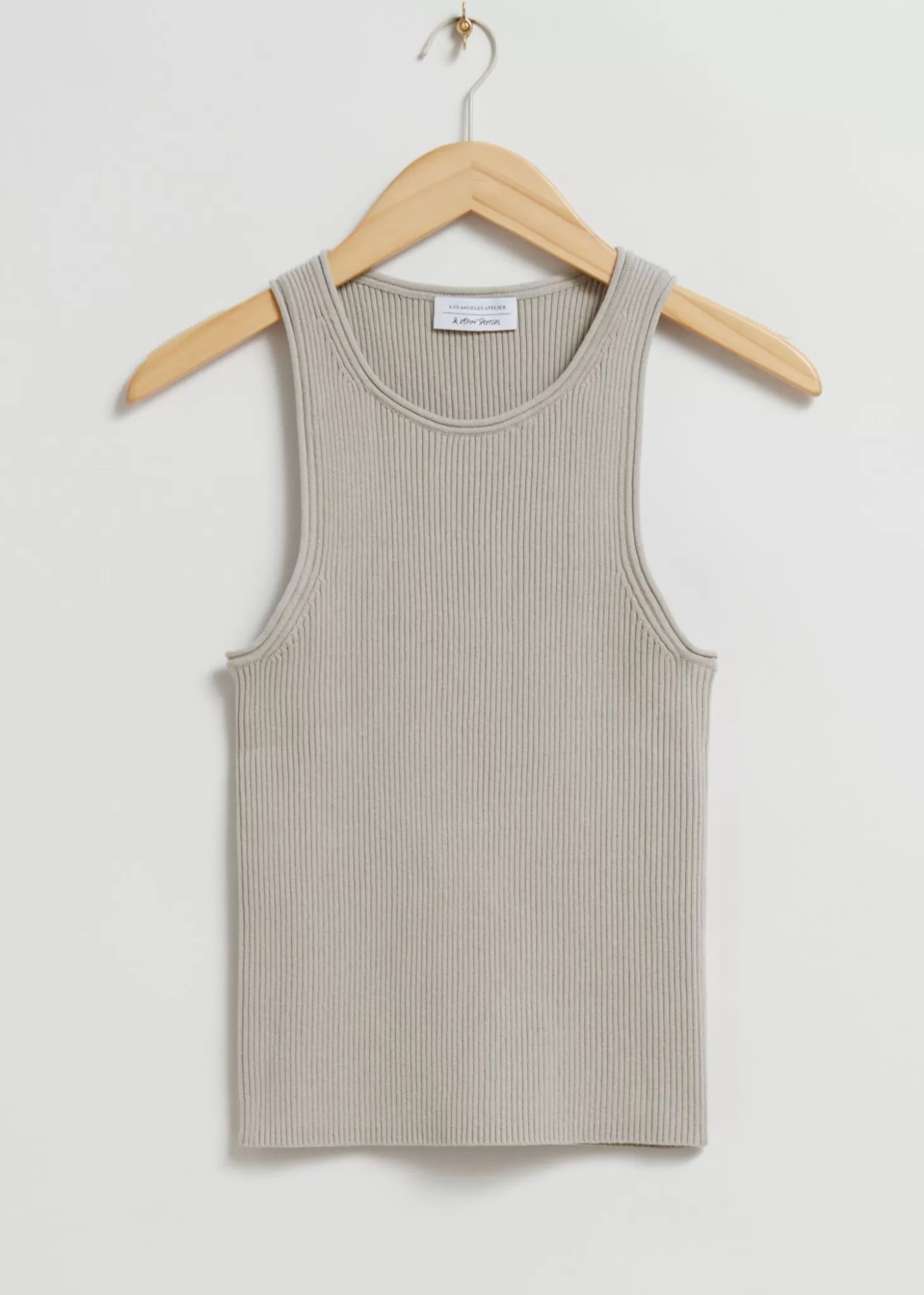 Topper*& Other Stories Racer-Back Vest Topp Beige