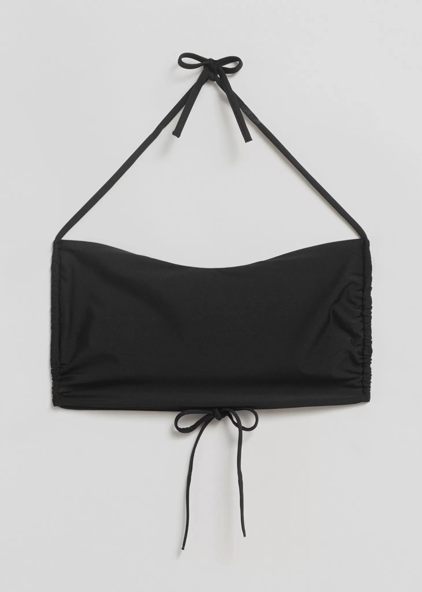 Bikinier*& Other Stories Rygglos Bandeau Bikinitopp Svart