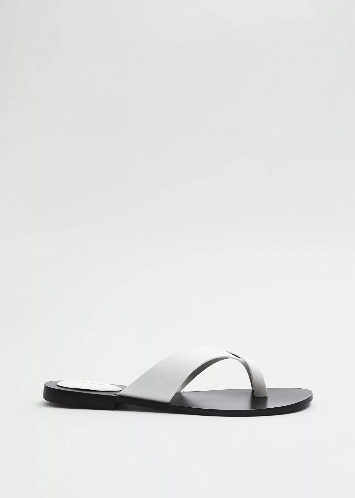 Flate Sandaler*& Other Stories Sandal I Skinn Elfenbein