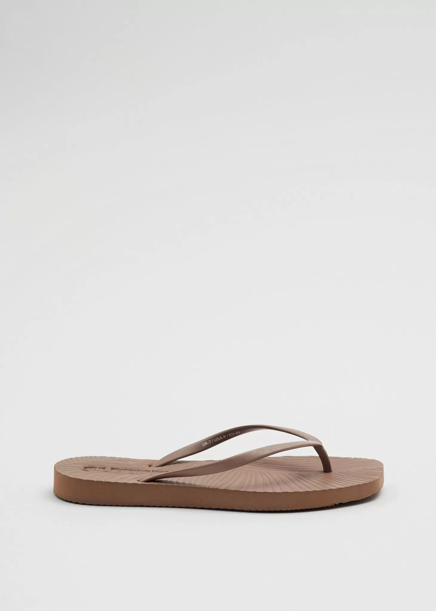 Flate Sandaler*& Other Stories Sleepers Tapered Flip Flops Nougat