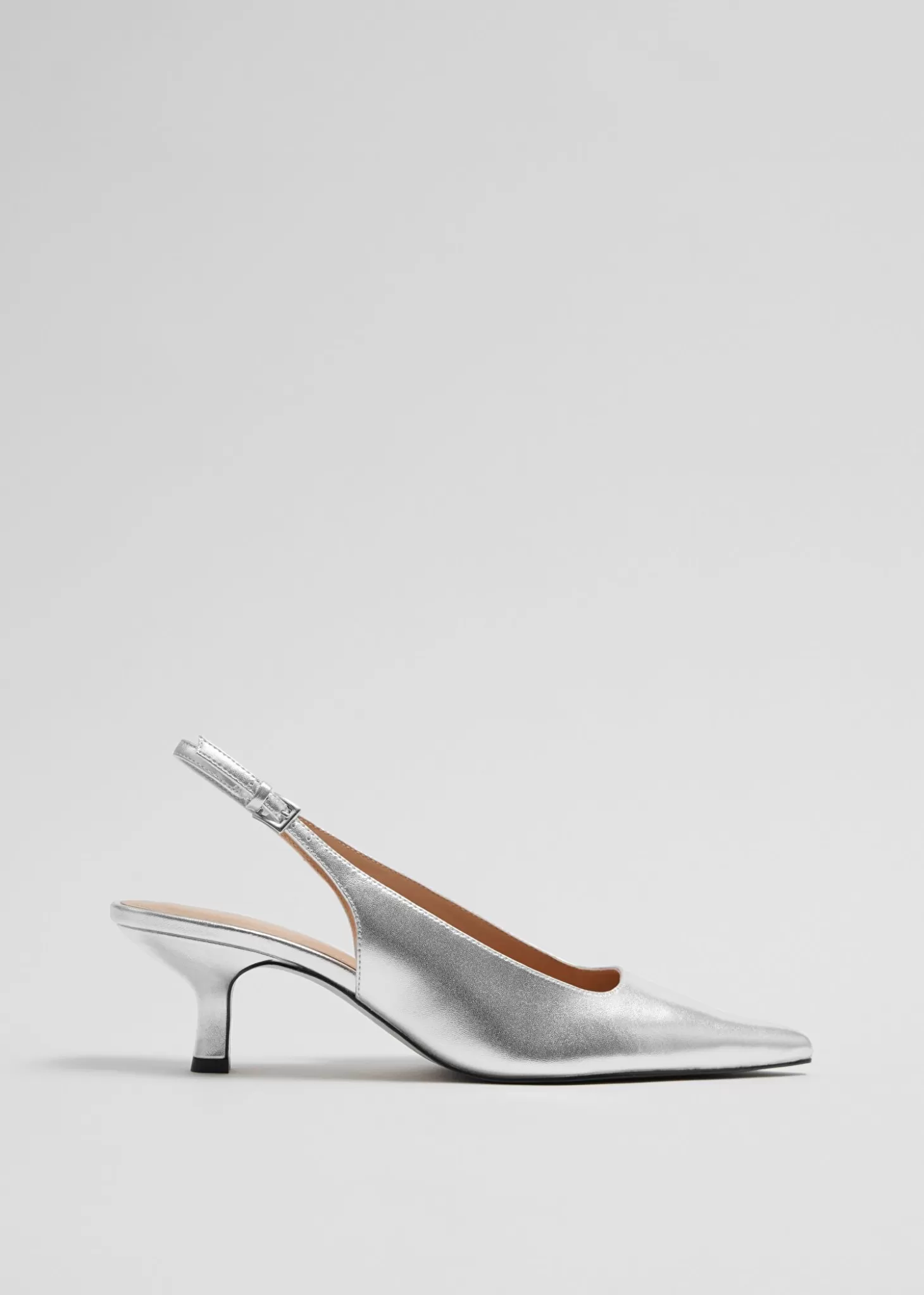 Pumper*& Other Stories Slingback Point-Toe-Pumper Solv