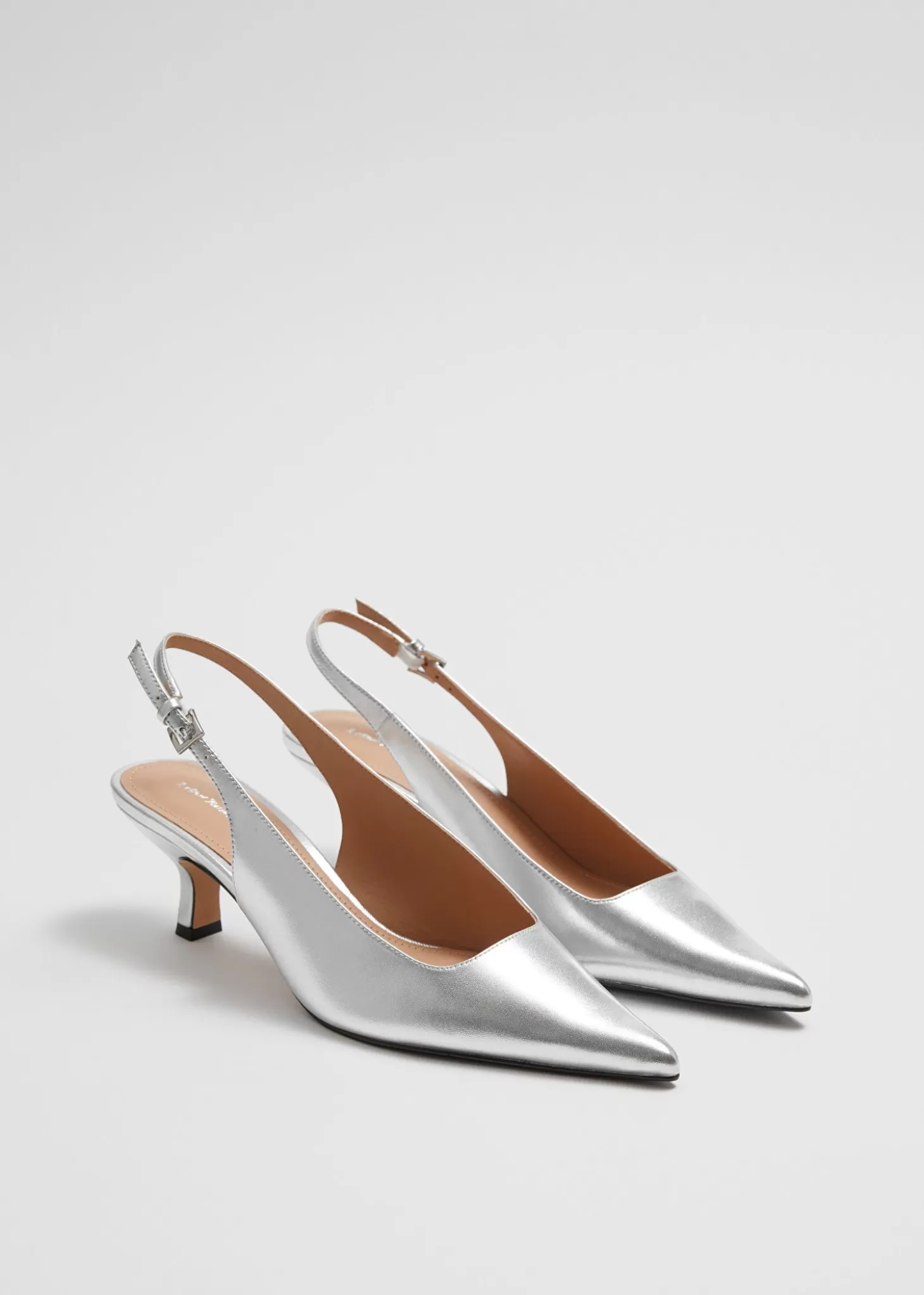 Pumper*& Other Stories Slingback Point-Toe-Pumper Solv