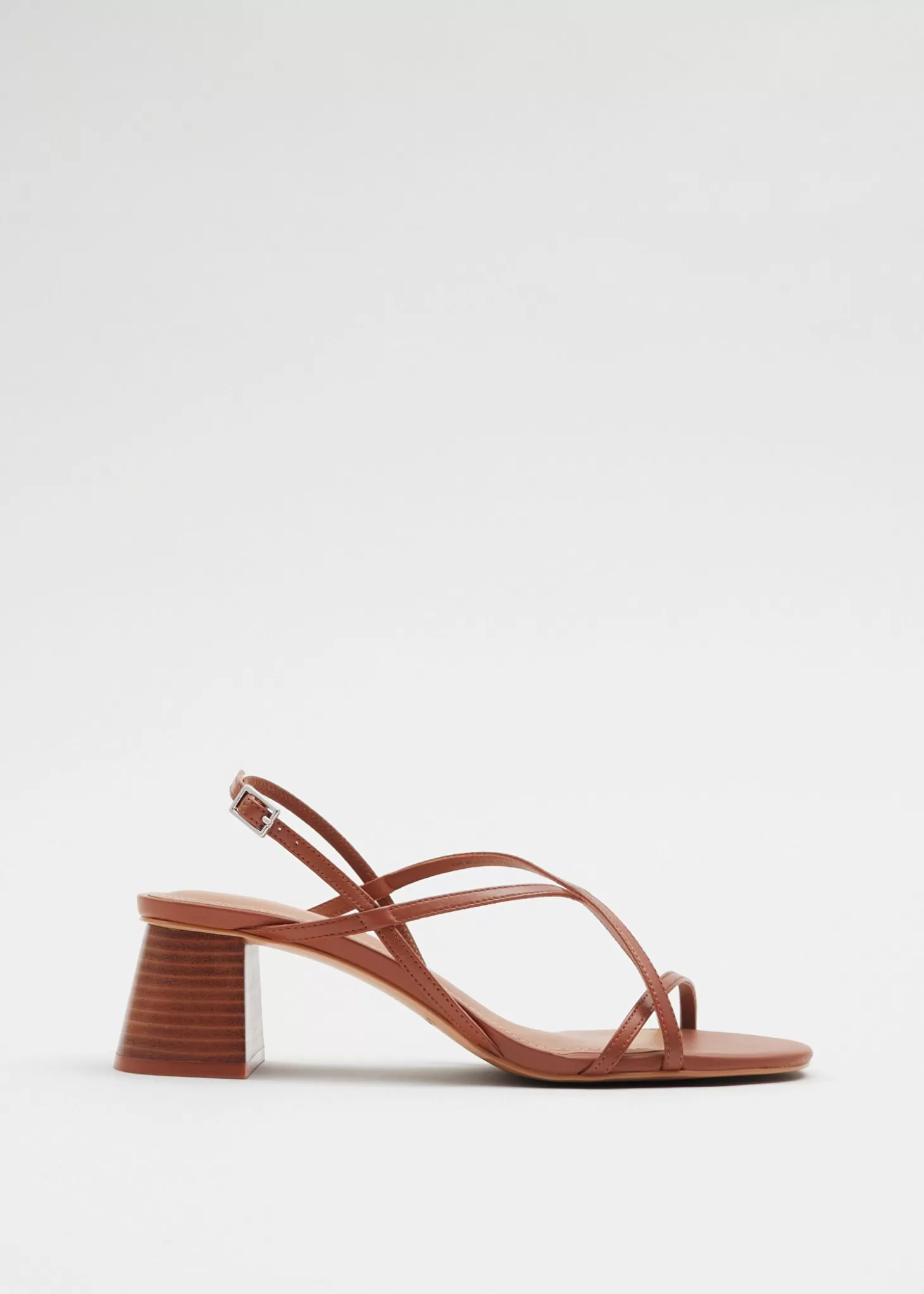 Sandaler Med Hael*& Other Stories Strappy Skinnsandaler Brun