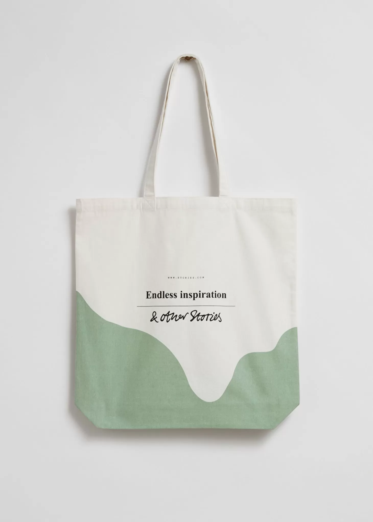 Totes*& Other Stories Tote I Bomullslerret Stovet Gront