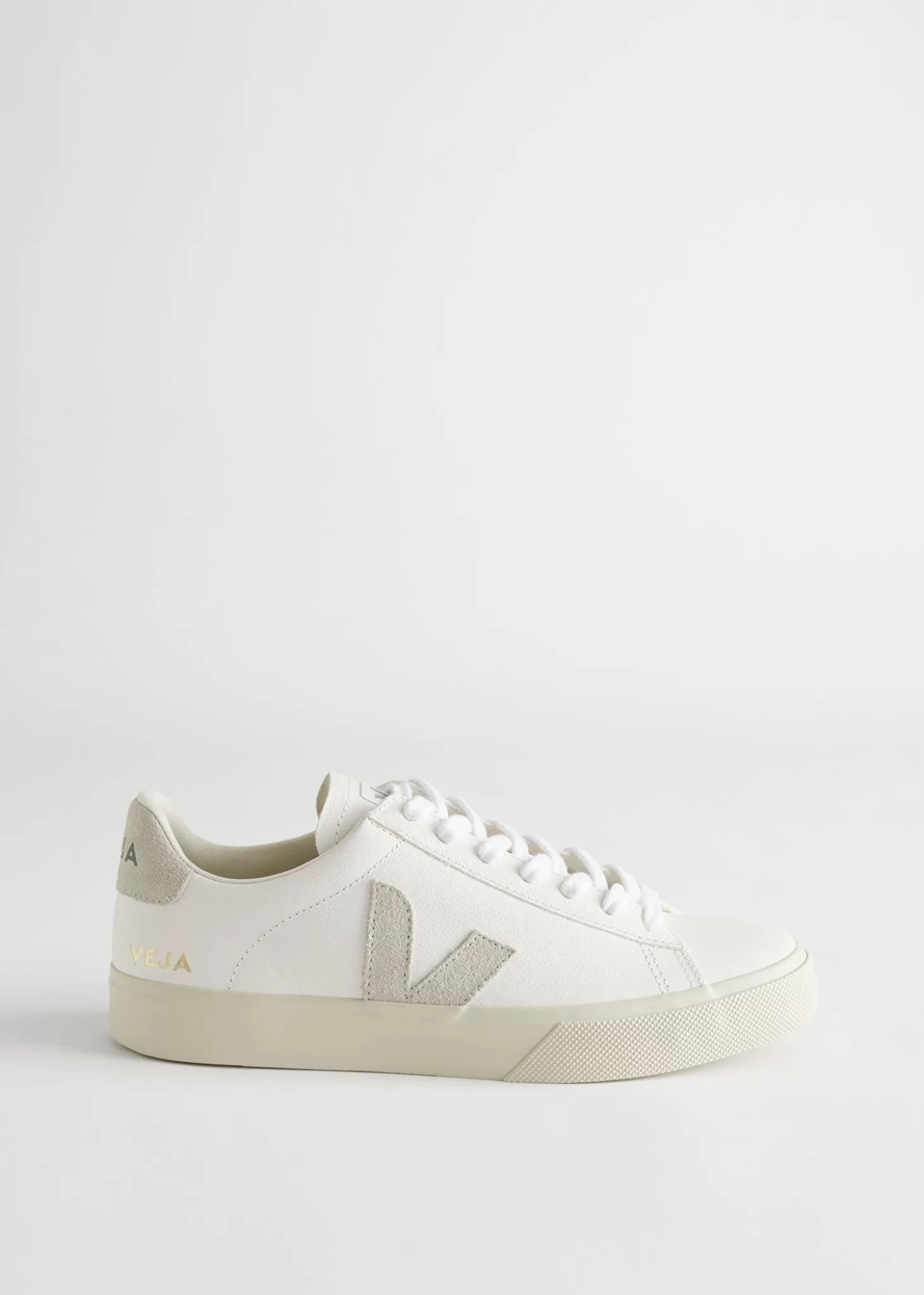 Joggesko*& Other Stories Veja Campo Skinnsneakers Hvit/Beige